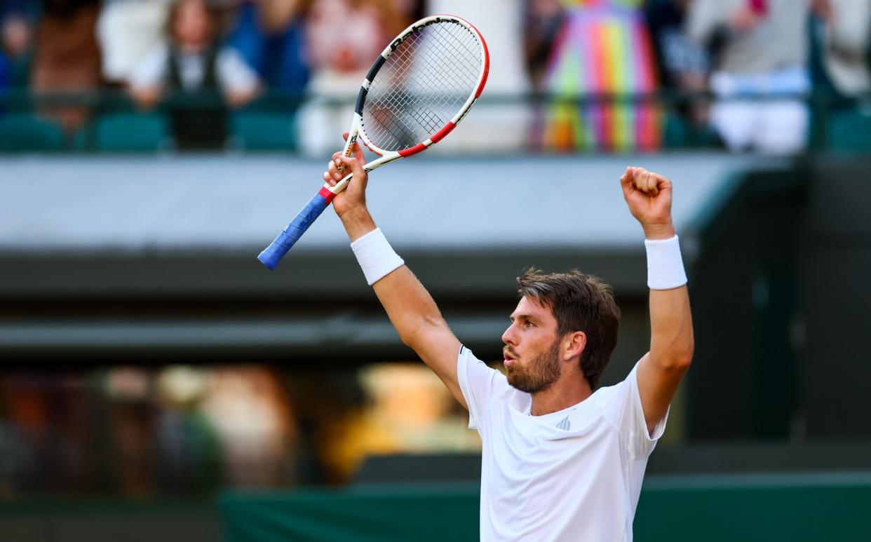 Cameron Norrie is in uncharted waters at Wimbledon - GETTY IMAGES