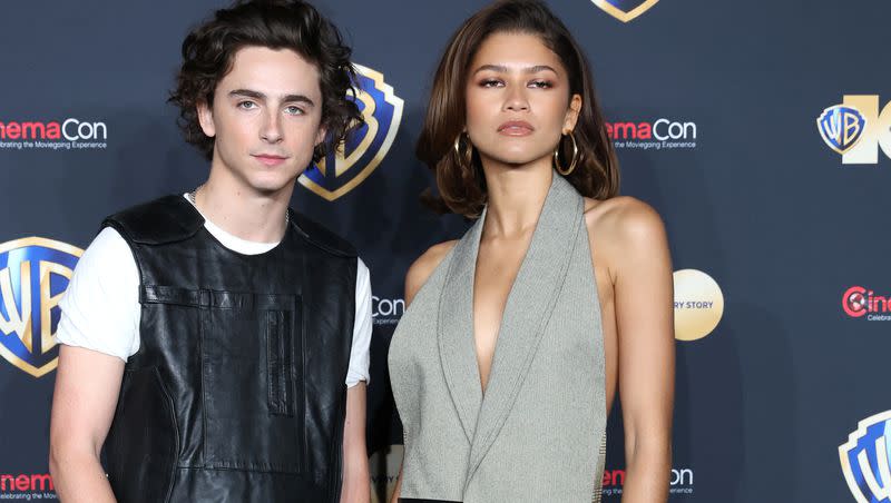 Zendaya and Timothy Chamalet both star in “Dune: Part Two.”