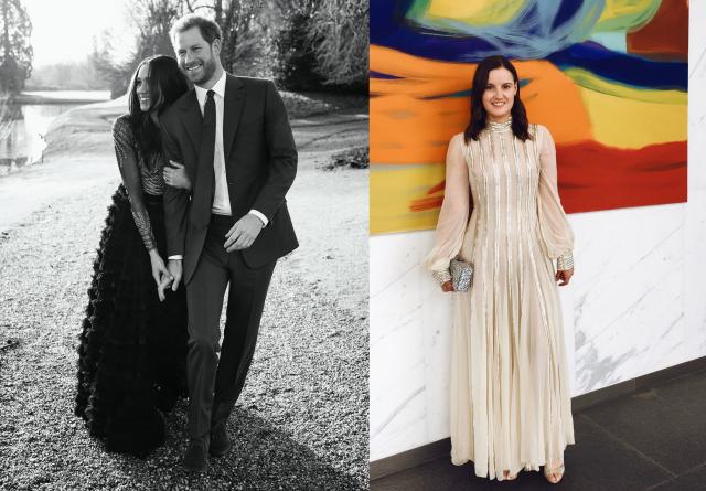 Meghan's Markle's Dress Looks Like Harry Potter Wedding Gown