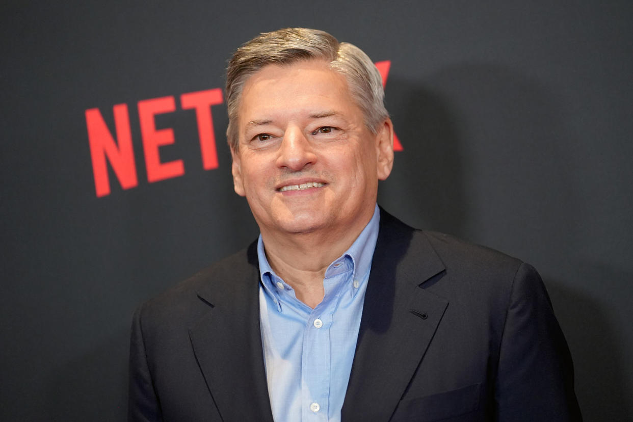 Ted Sarandos of Netflix in March. (JC Olivera / Getty Images)