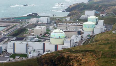 Hokkaido Electric Power Co.'s Tomari nuclear power plant is seen in Tomari town on Japan's northern island of Hokkaido, in this picture taken by Kyodo May 5, 2012. Kyodo/via REUTERS/Files