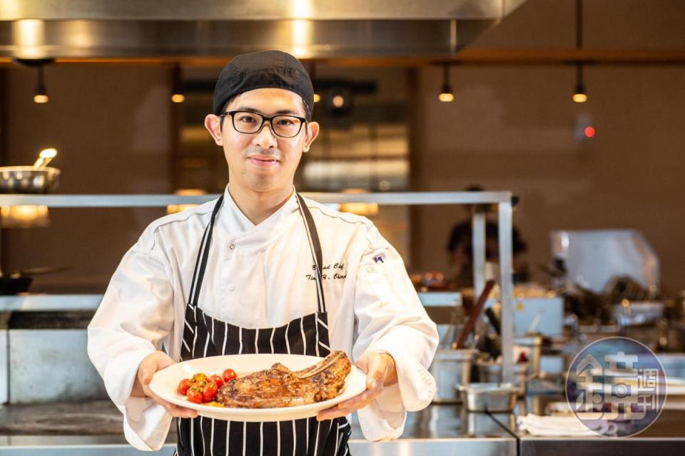 台北意舍酒店廚藝總監江定遠，曾倡議永續海洋飲食議題，現在也選擇自然牛，推動友善料理。