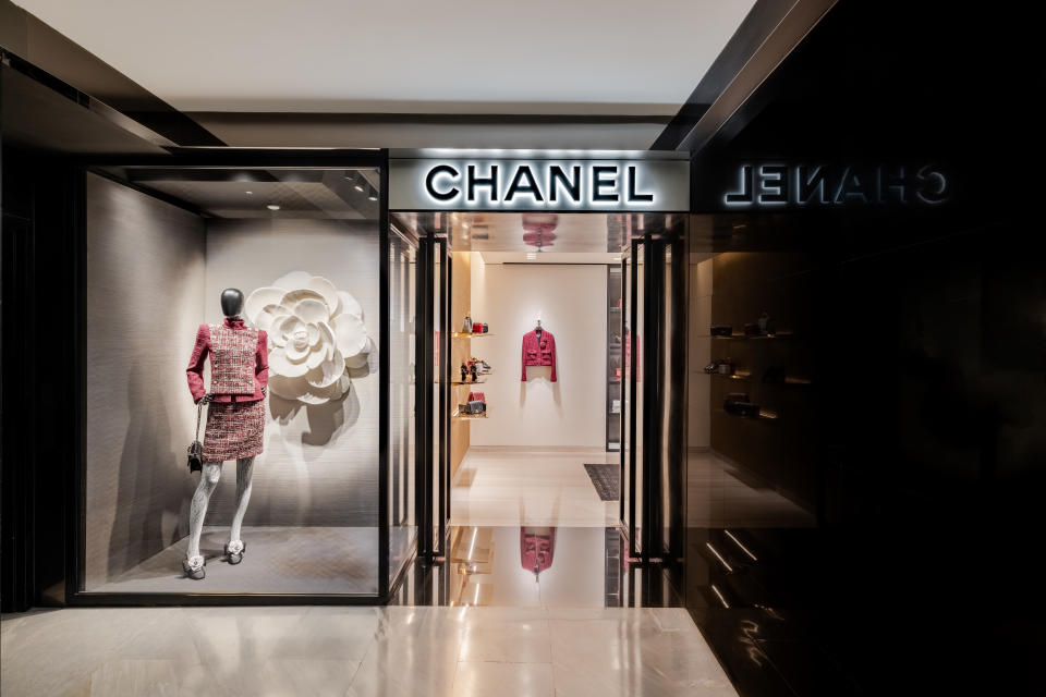 Chanel’s boutique in The Peninsula Beijing.