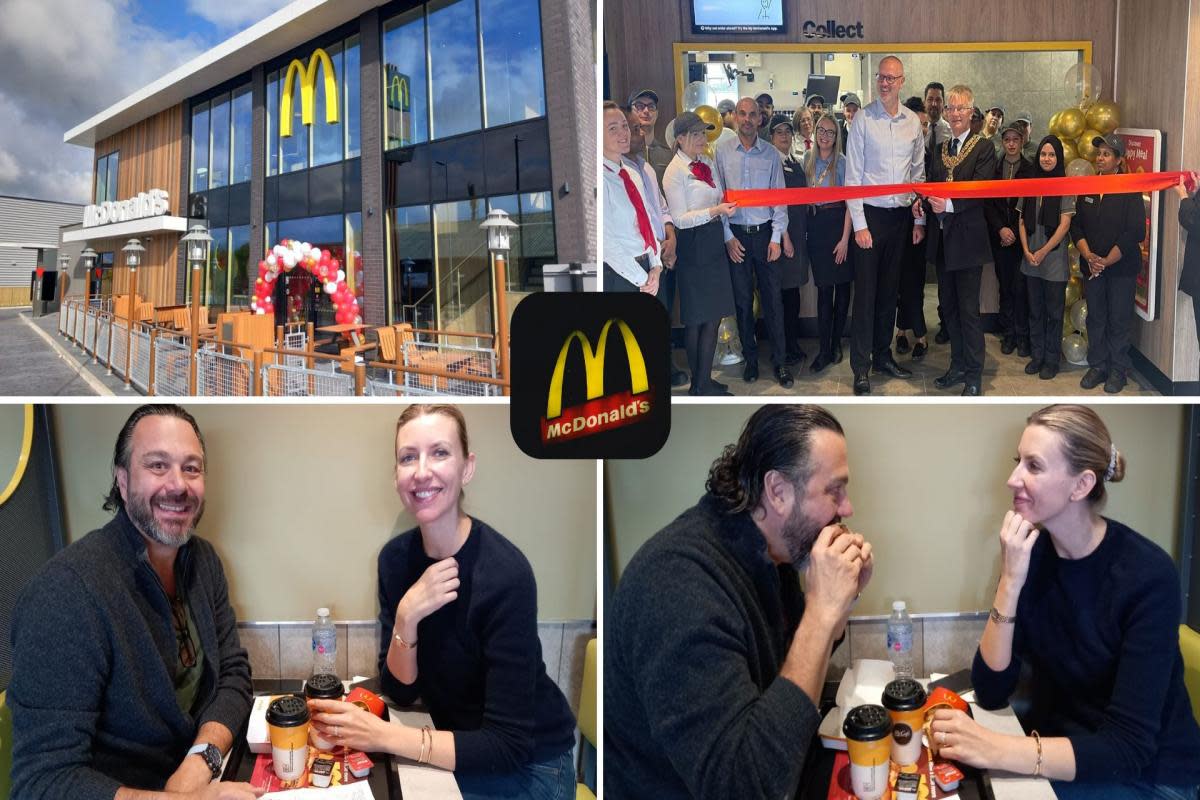 The McDonald's restaurant in Crest Road opened on April 24 in High Wycombe <i>(Image: NQ)</i>