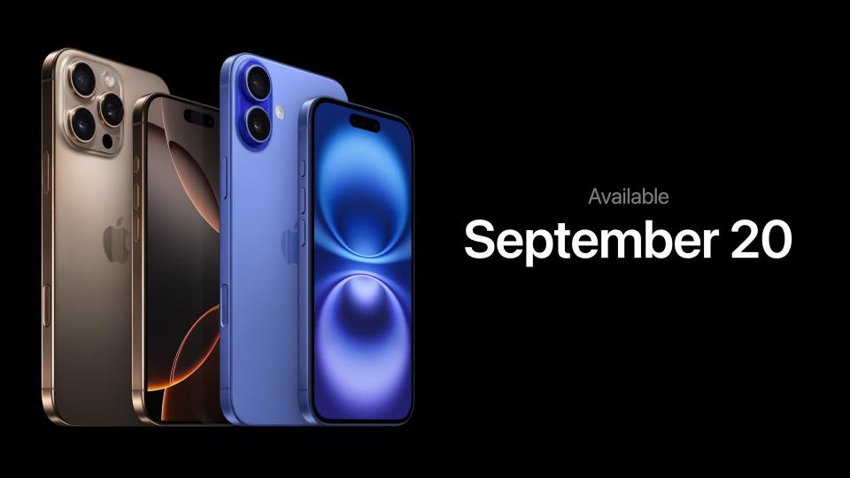 The iPhone 16 series will go on sale on September 20. 