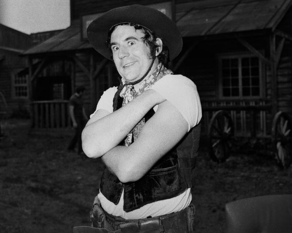 Terry Jones on the set of Monty Python's Fliegender Zirkus in 1971 | Archiv Hajek/Imagno/Getty