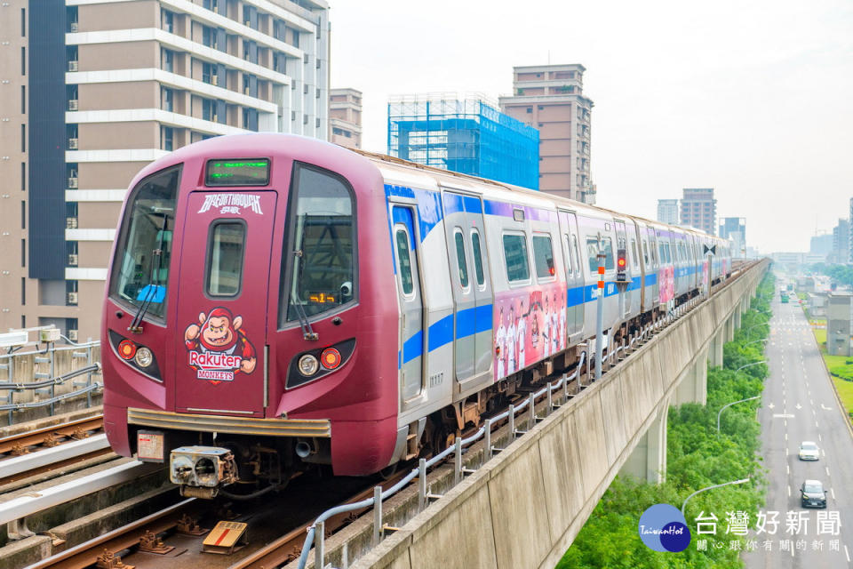 「2024挺猿彩繪列車」。