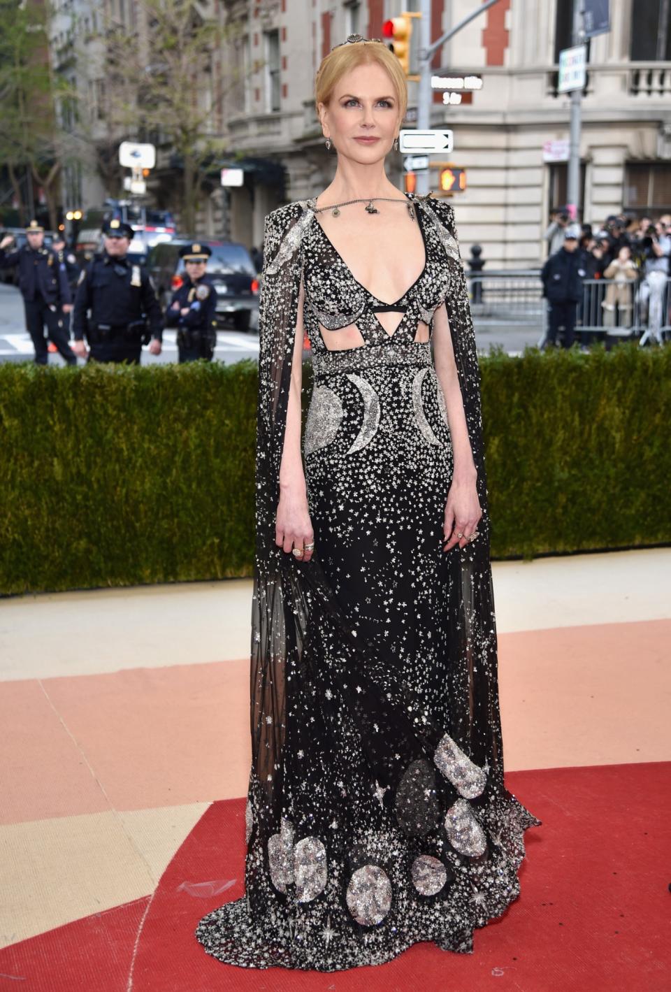 Wearing Alexander McQueen at the ‘Manus x Machina: Fashion In An Age Of Technology’ Costume Institute Gala