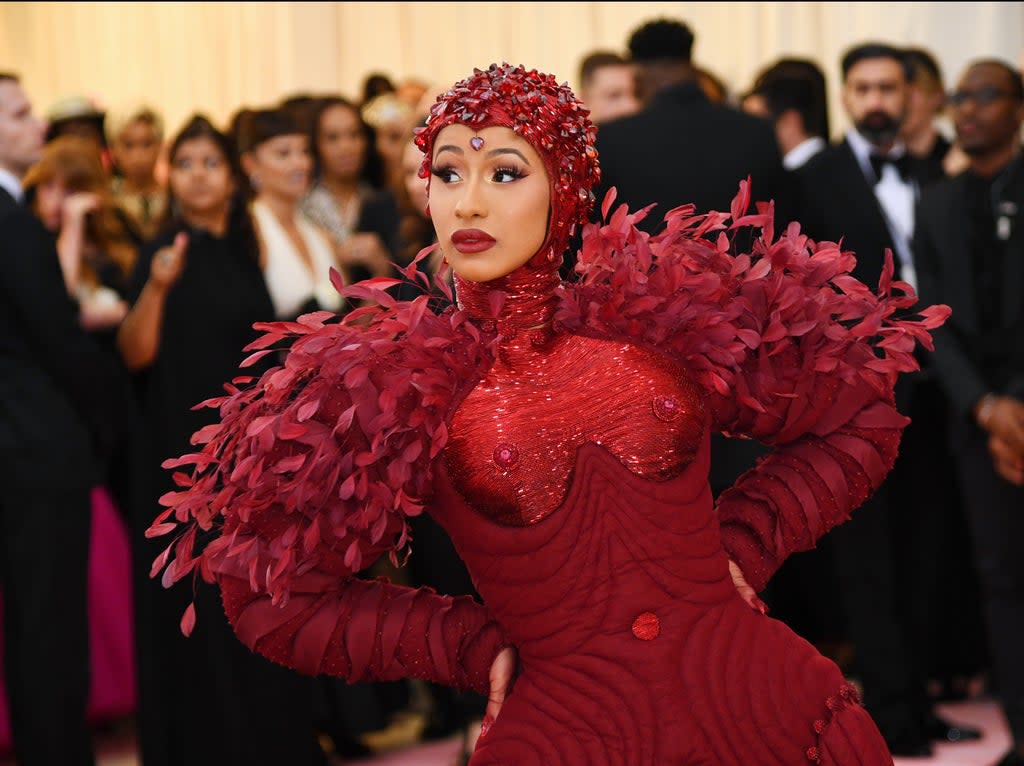 Cardi B at the Met Gala, 2019 (Getty Images for The Met Museum/)