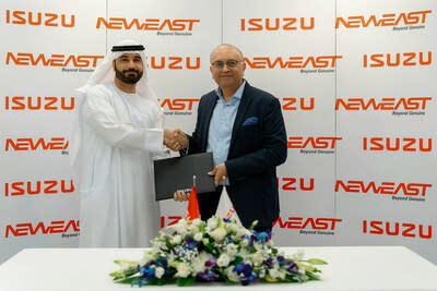 DRIVING THE FUTURE TOGETHER - Neweast and Isuzu form a partnership with a new groundbreaking dealership in KSA