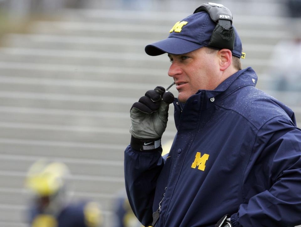 Rich Rodriguez won just 15 games during his three-year tenure as Michigan's head coach