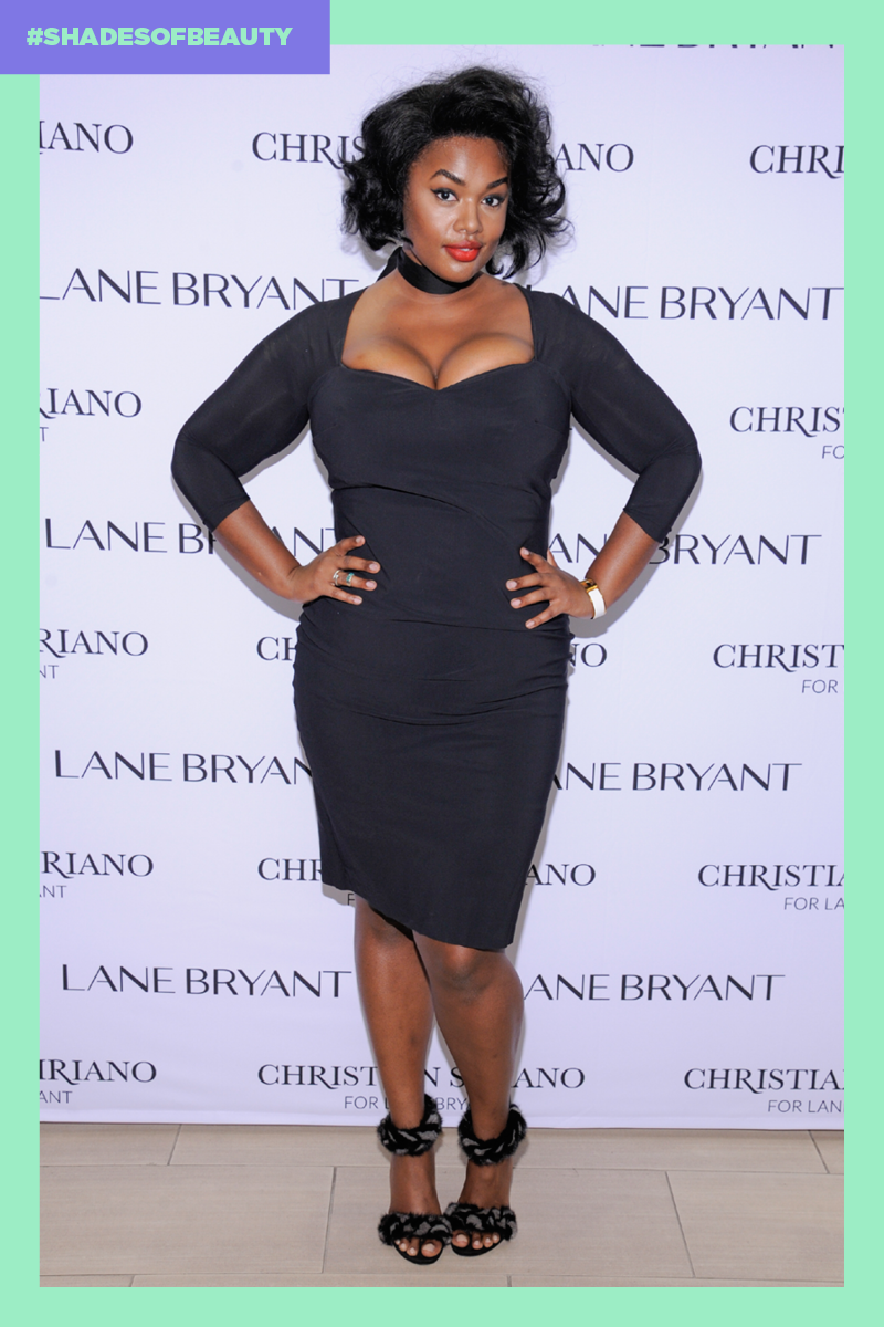 Plus-size model and activist Precious Lee. (Photo: Getty Images; Art by Quinn Lemmers for Yahoo Lifestyle)