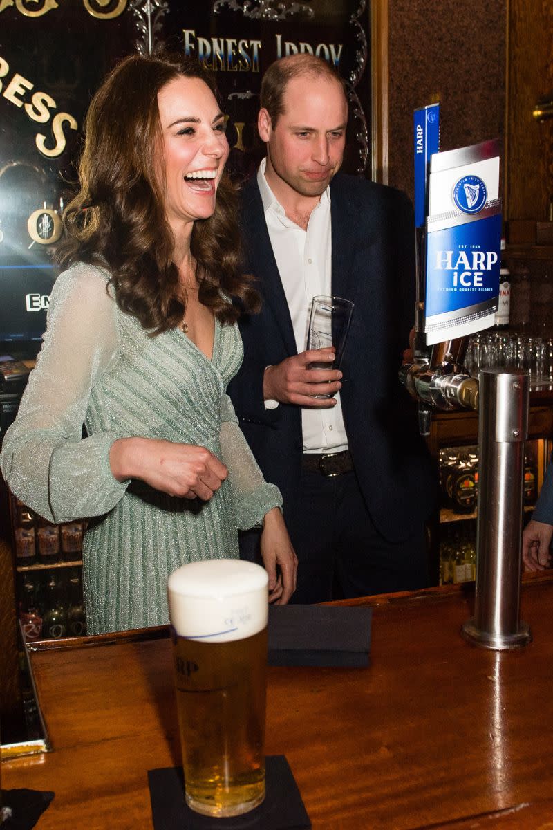 Kate Middleton and Price William in Belfast in 2019.