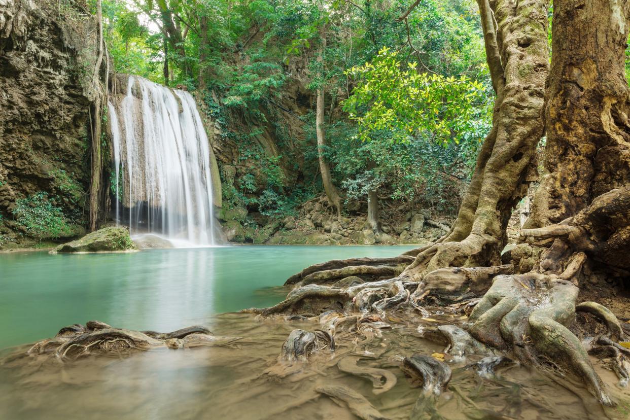 Erawan Falls, Erawan National Park, Thailand