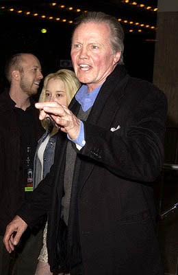 Jon Voight at the LA premiere of Columbia's Panic Room