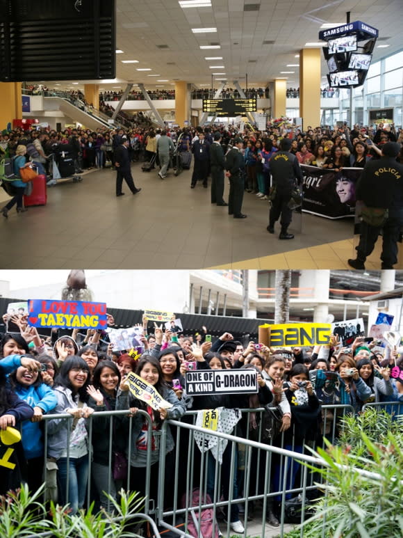 BigBang arrives in Peru