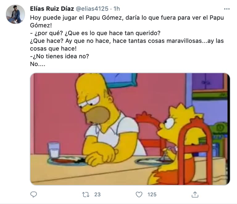 Los mejores memes por la posible titularidad del Papu Gómez en reemplazo de Messi