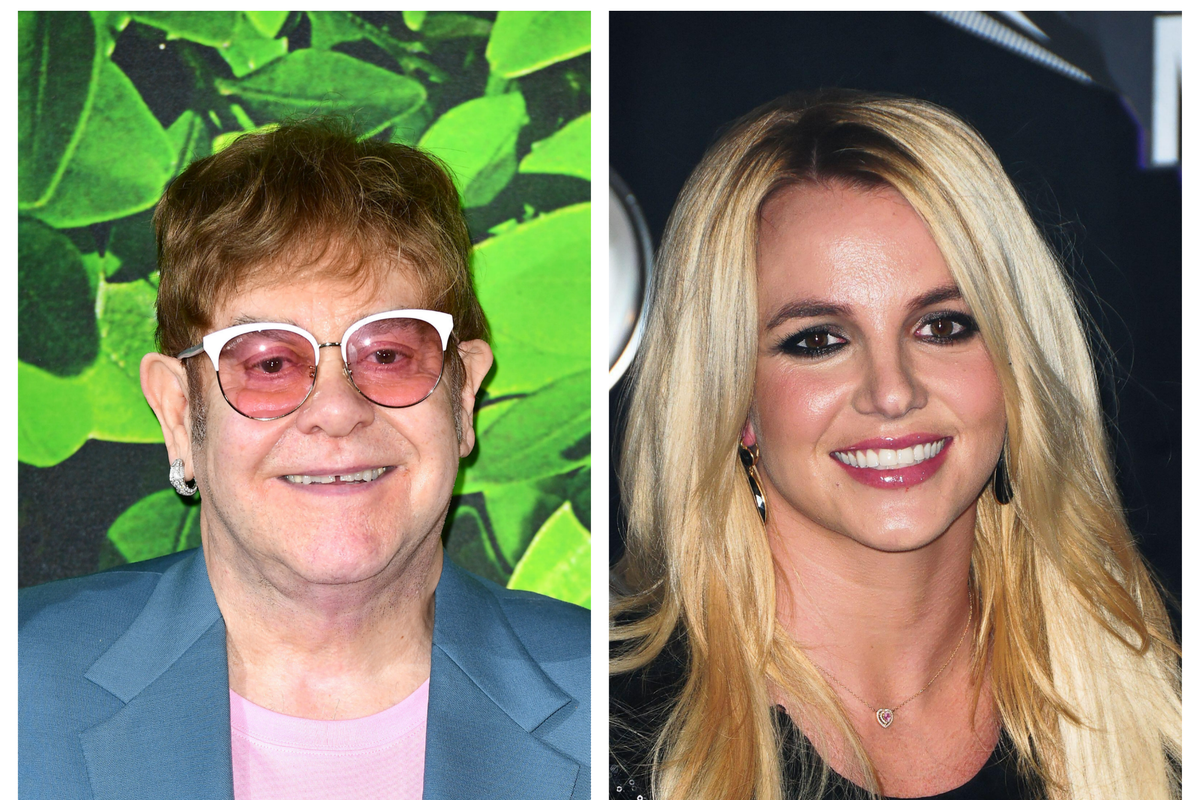 Director: Video for Sir Elton John and Britney Spears’ collab was ’emotional’ (Alamy/PA)