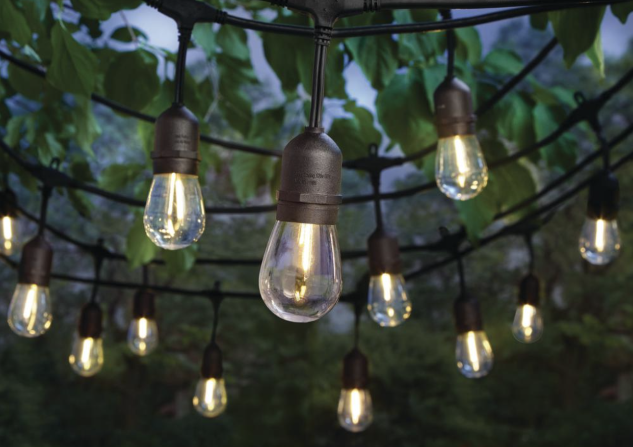 Hampton Bay Indoor/Outdoor 48 ft. String Light with LED Bulbs