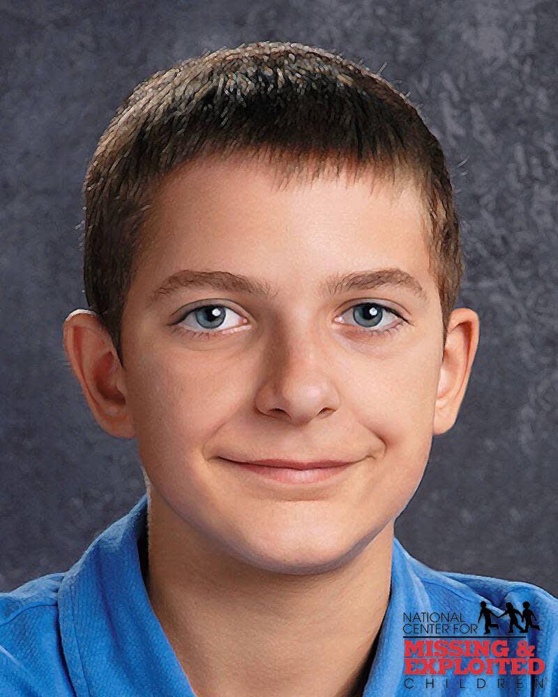 Cette photographie réalisée la société américaine NCMEC montre le visage de Mathis, avec quatre ans de plus que le jour de sa disparition en 2011.
