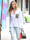 <p>Maybe Olivia Palermo heard (like the rest of us) that a hint of leopard print is going to be all the rage this fall?</p>