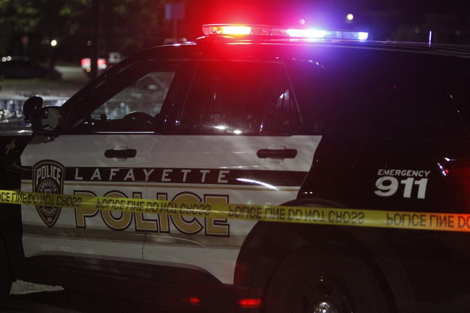 Two Lafayette Police officers were shot and three other victims
