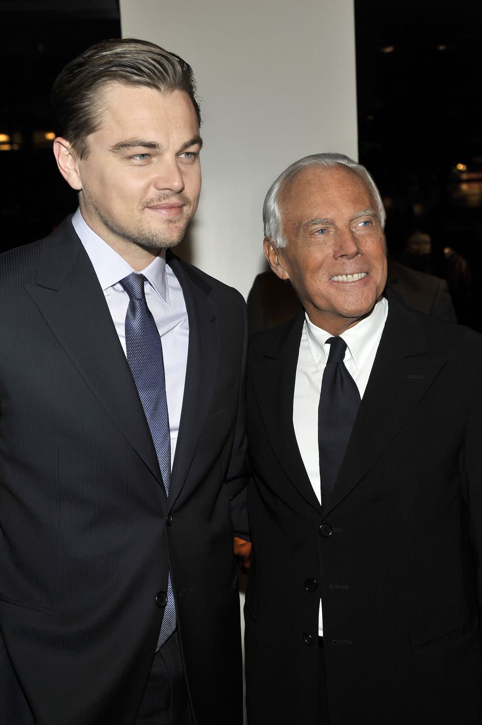 leonardo di capriogiorgio armani