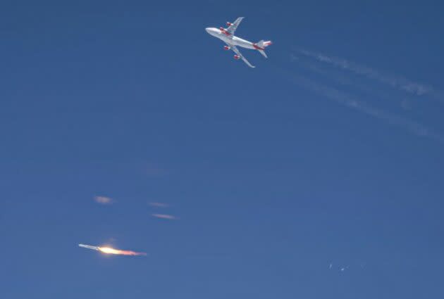 Virgin Orbit test launch