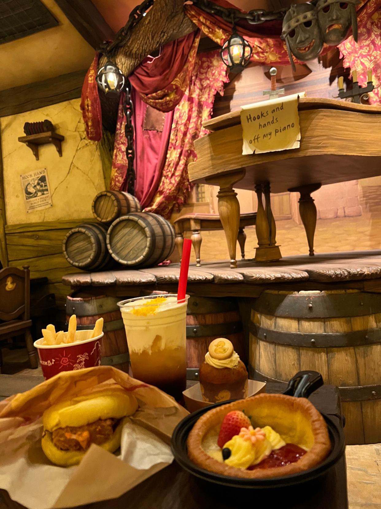 Guests can dine in The Snuggly Duckling, just like in "Tangled."