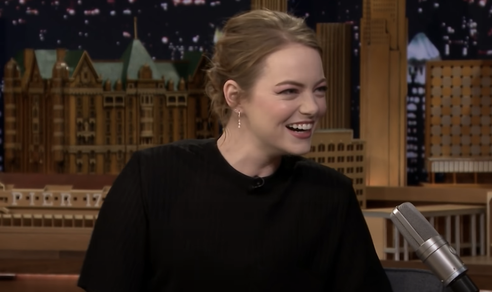 Closeup of Emma Stone