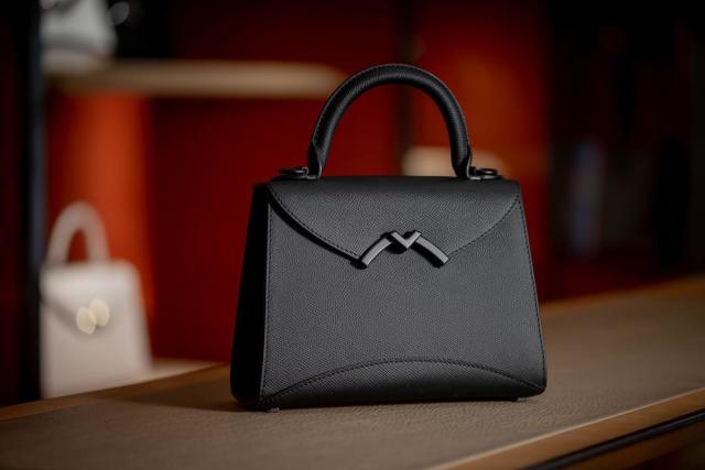 moynat's Gabrielle BB in canvas and leather takes over 20 hours to