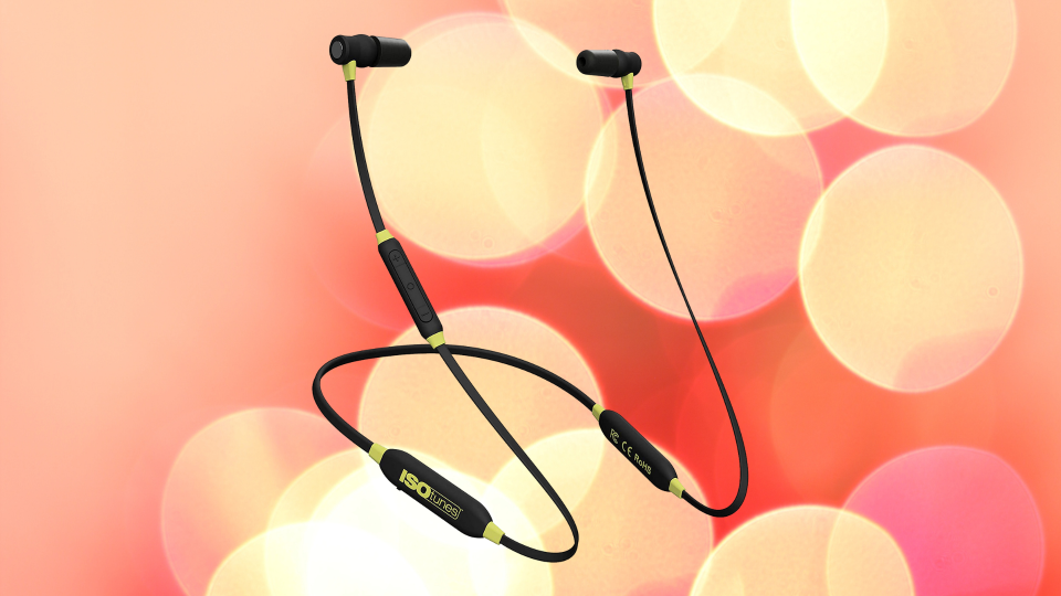 Get 20 bucks off these ISOtunes Earplug Headphones. (Photo: Amazon)