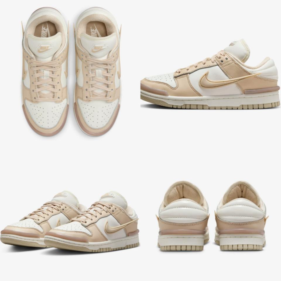 高顏值球鞋盤點：Nike Dunk 粉色低筒 Twist球鞋，NT$3,800！圖片來源：Nike