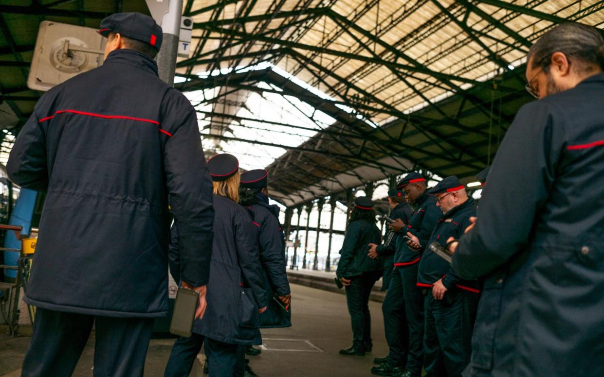 French rail staff are well remunerated and enjoy early retirement