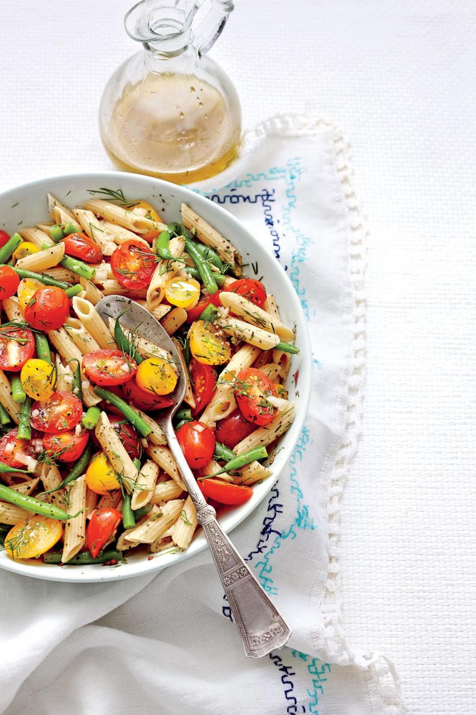 Penne with Green Beans and Tomatoes