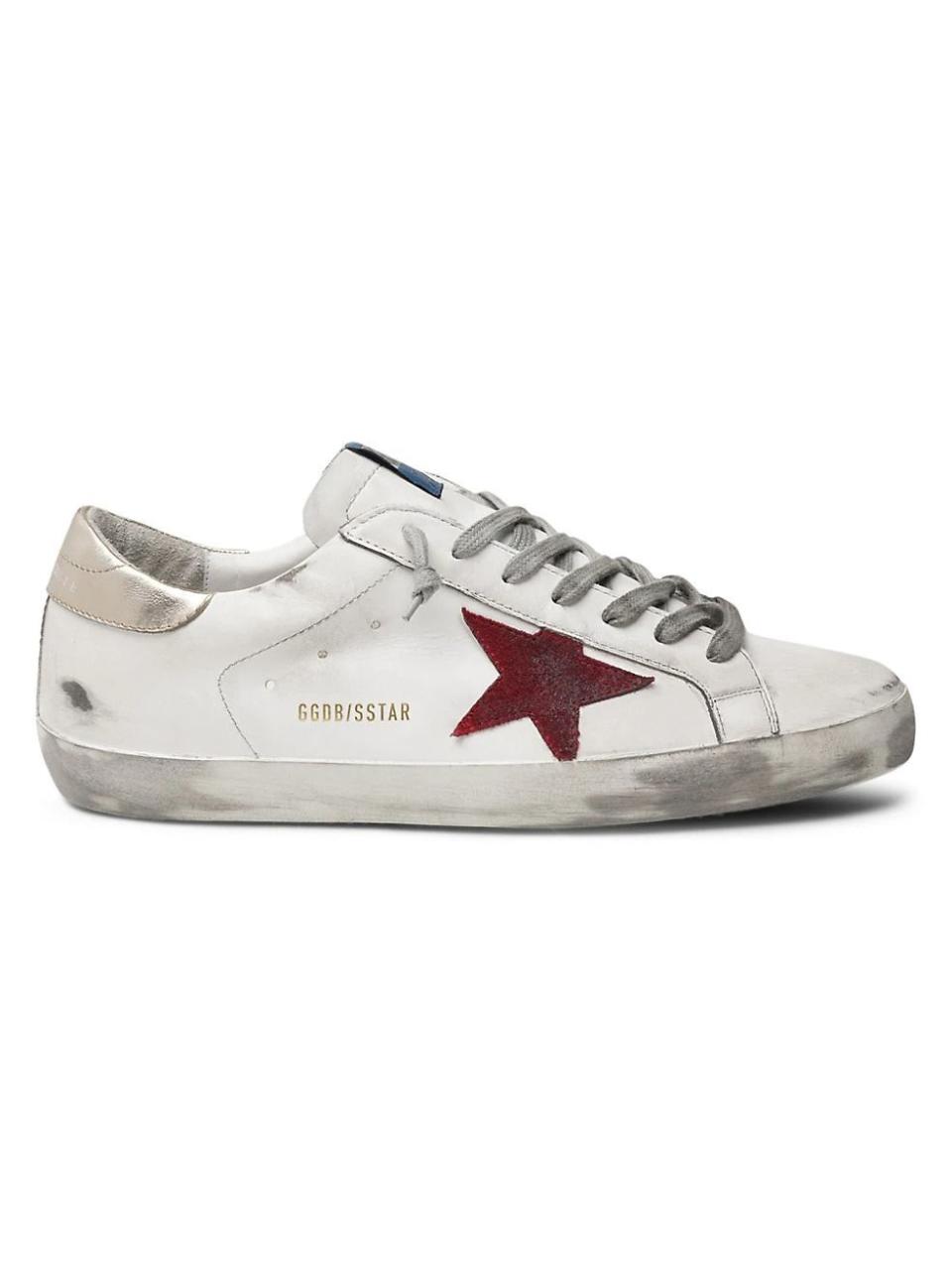 4) Golden Goose Superstar Sneakers