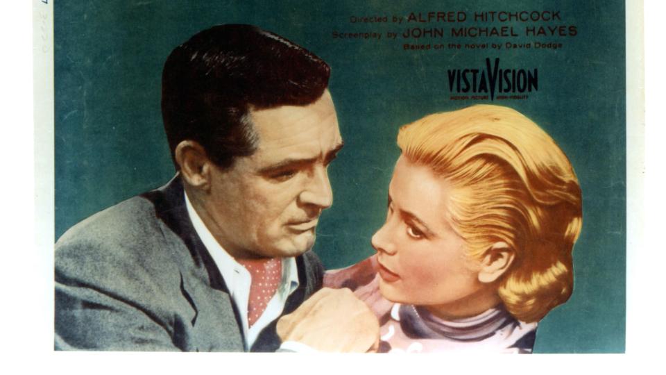 cary grant and grace kelly in 'to catch a thief'