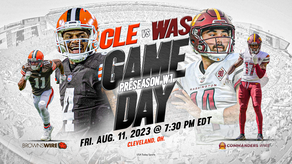 Commanders vs. Browns: How to watch, listen, and stream preseason game