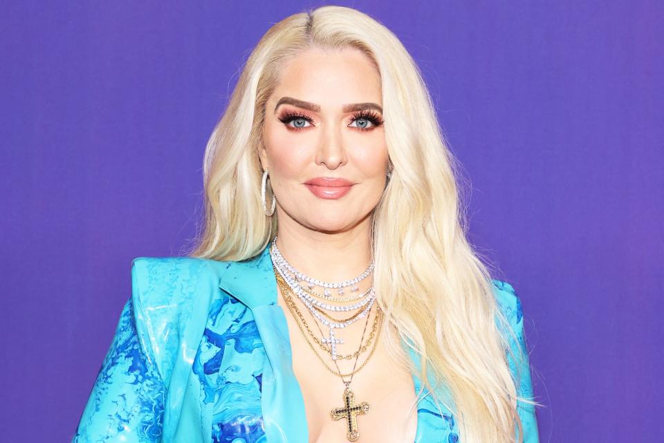 Erika Jayne attends the 2021 MTV Movie &amp; TV Awards in Los Angeles, California.