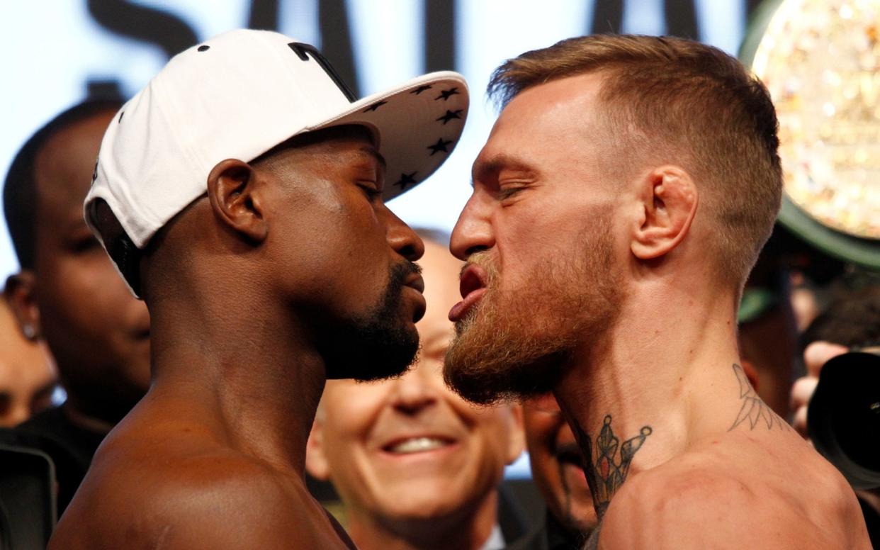 The waiting is almost over: McGregor vs Mayweather is only hours away - Barcroft Media