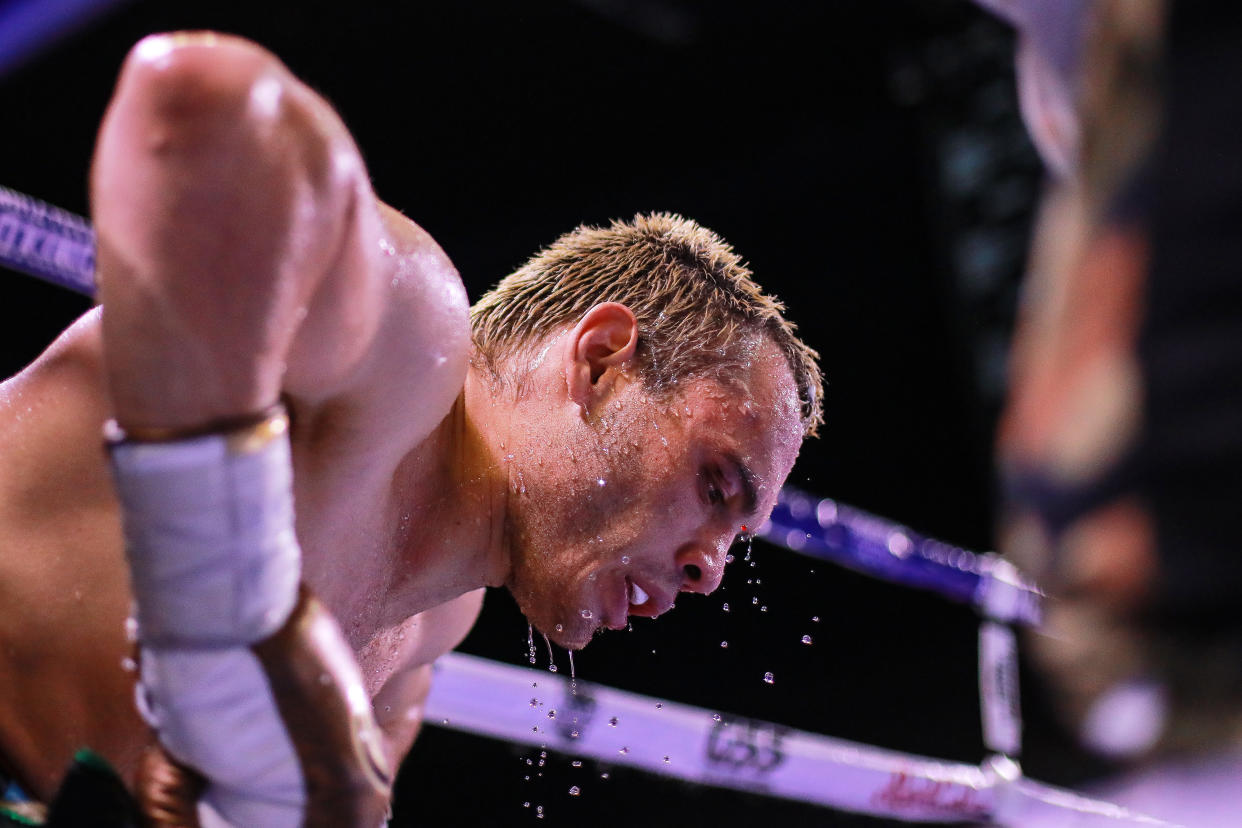 Julio Cesar Chávez Jr. tendrá un nuevo regreso al boxeo. (Manuel Velásquez/Getty Images)