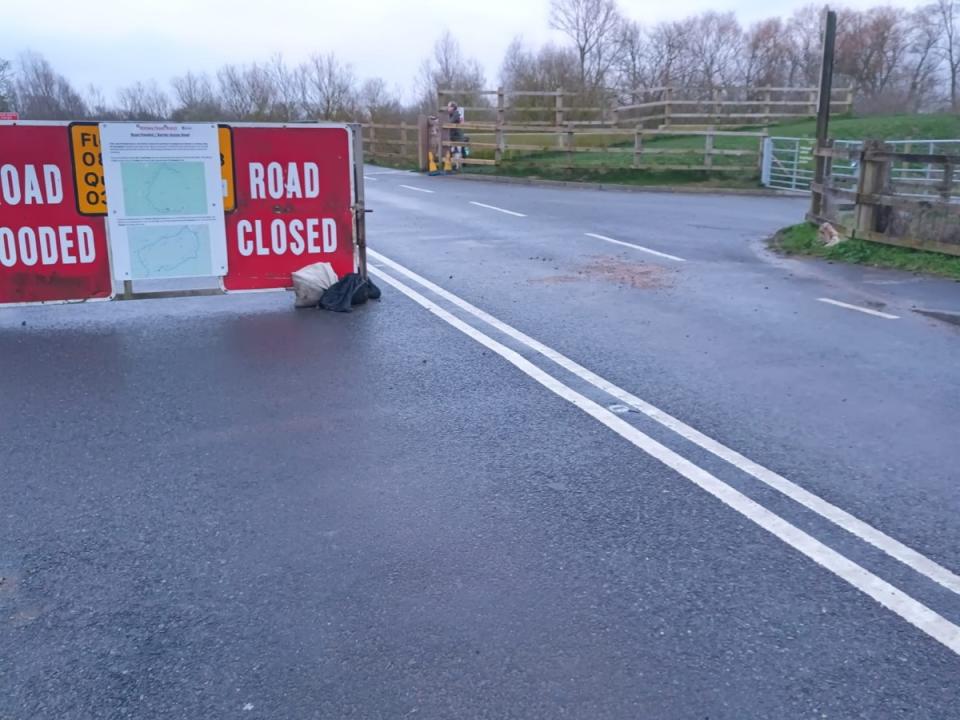 Road closures have frustrated locals. (SWNS)