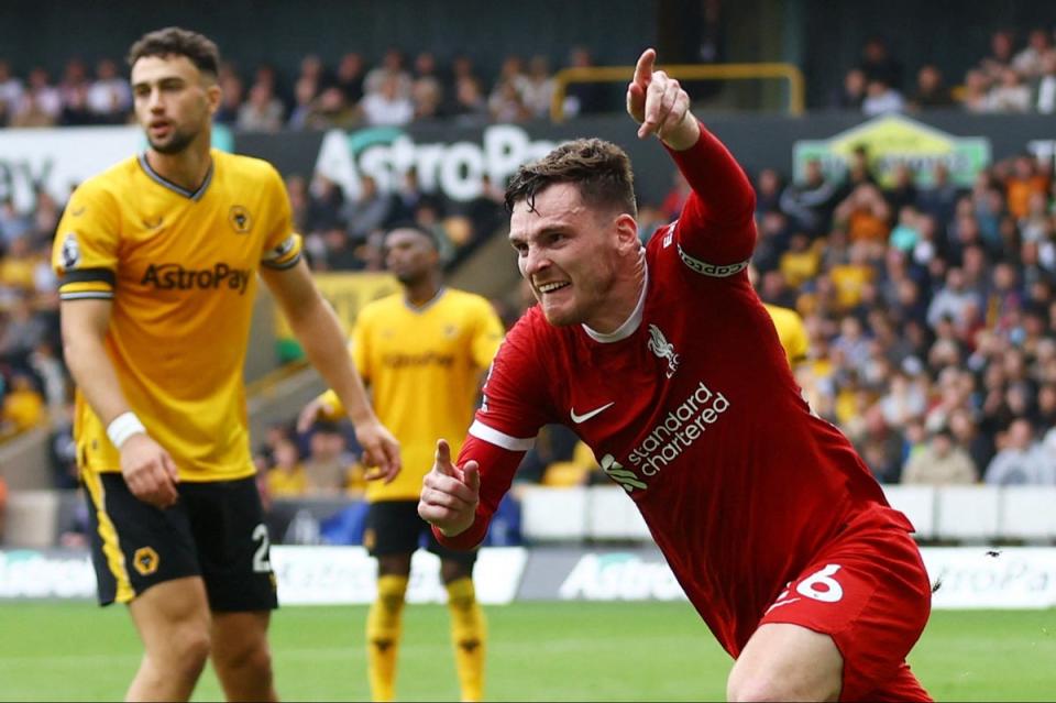 Skipper: Andy Robertson  (Action Images via Reuters)