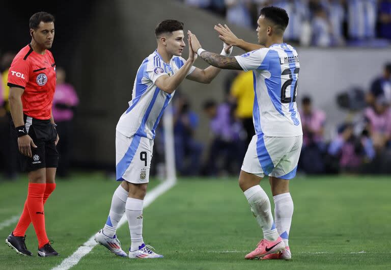 Julián Álvarez por Lautaro Martínez es el cambio seguro de la Argentina para enfrentar a Ecuador