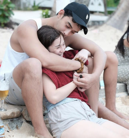 Barbie Imperial with her beau Diego Loyzaga