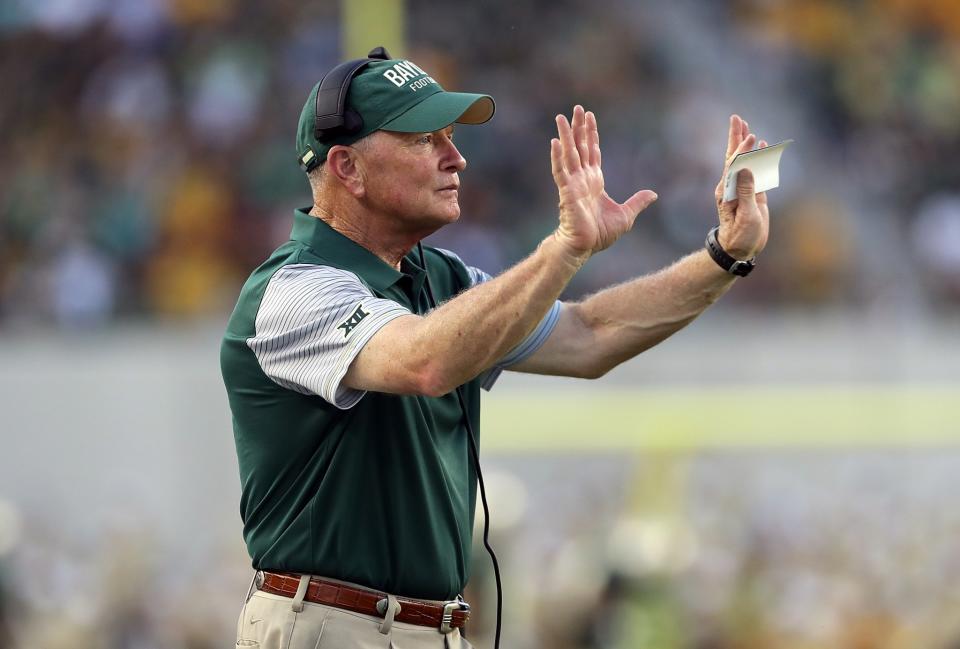 Jim Grobe said Monday that he didn't know who Shawn Oakman was (Getty).