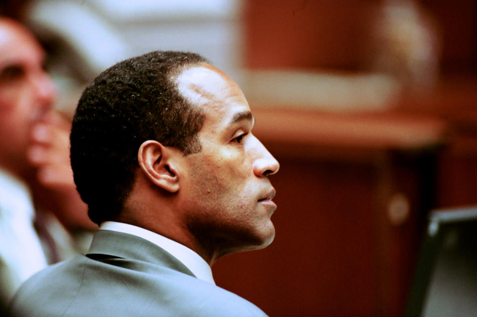 O.J. Simpson has died at age 76, according to his family. (Photo by David Hume Kennerly/Getty Images)