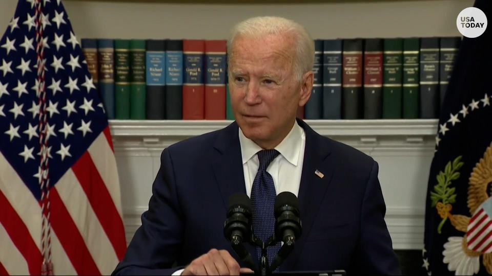 President Joe Biden defended his decision to withdraw troops from Afghanistan.