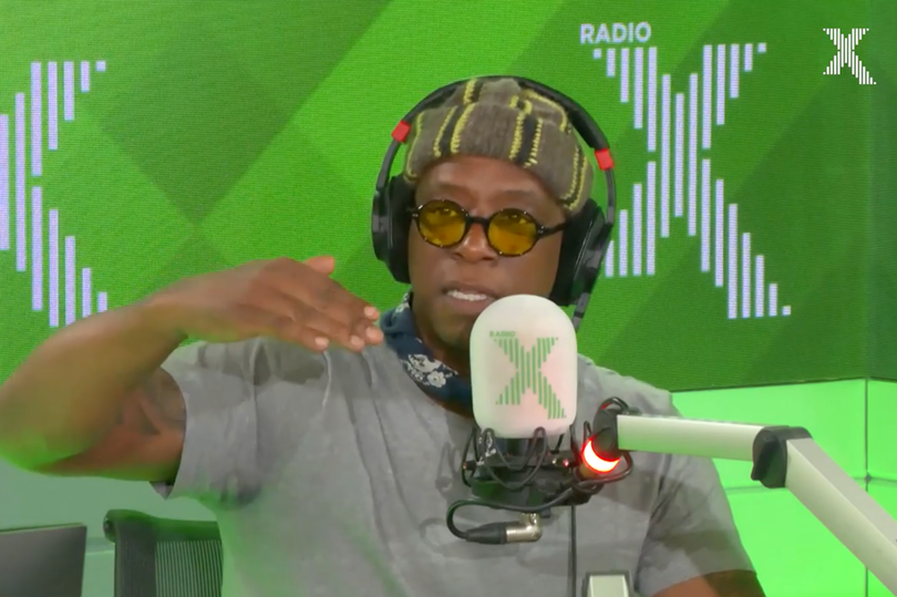 Former Arsenal striker Ian Wright on The Chris Moyles Show on Radio X