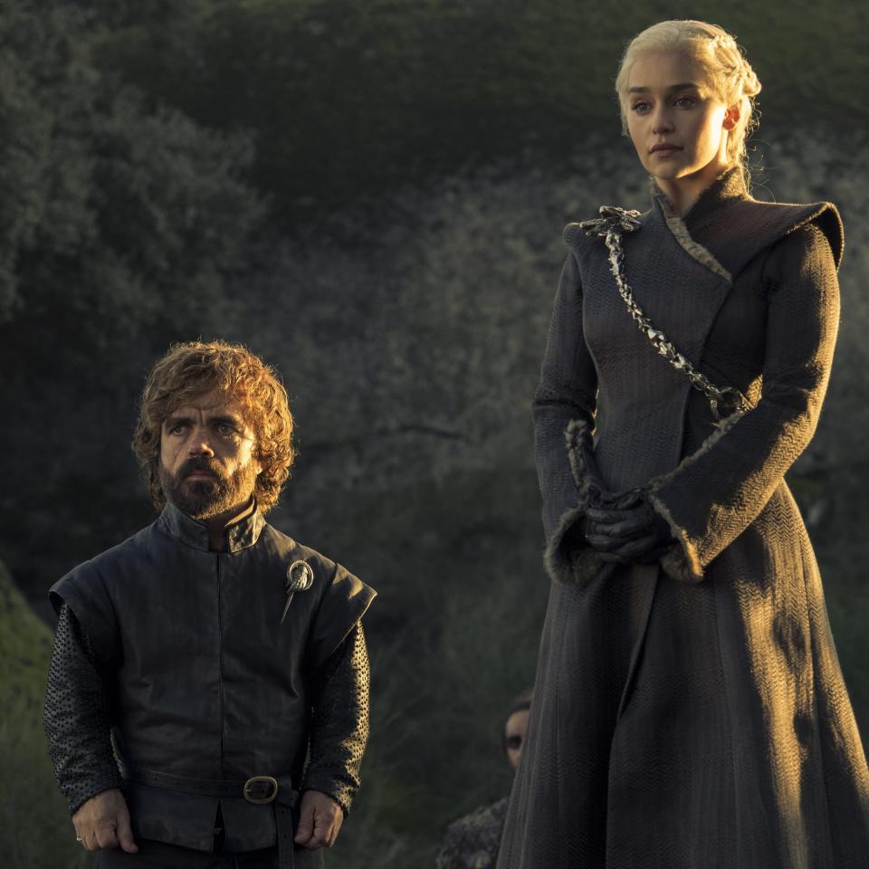Tyrion and Daenerys hang out (credit: HBO)
